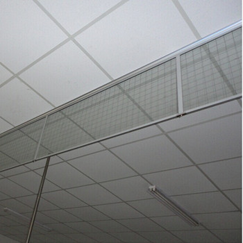 纬视晶光电(昆山)有限公司选用Newhb新恒邦透明夹丝玻璃挡烟垂壁